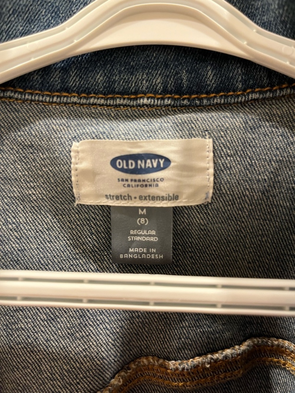 Size M (8) denim jacket by Old Navy - Picture 3 of 8